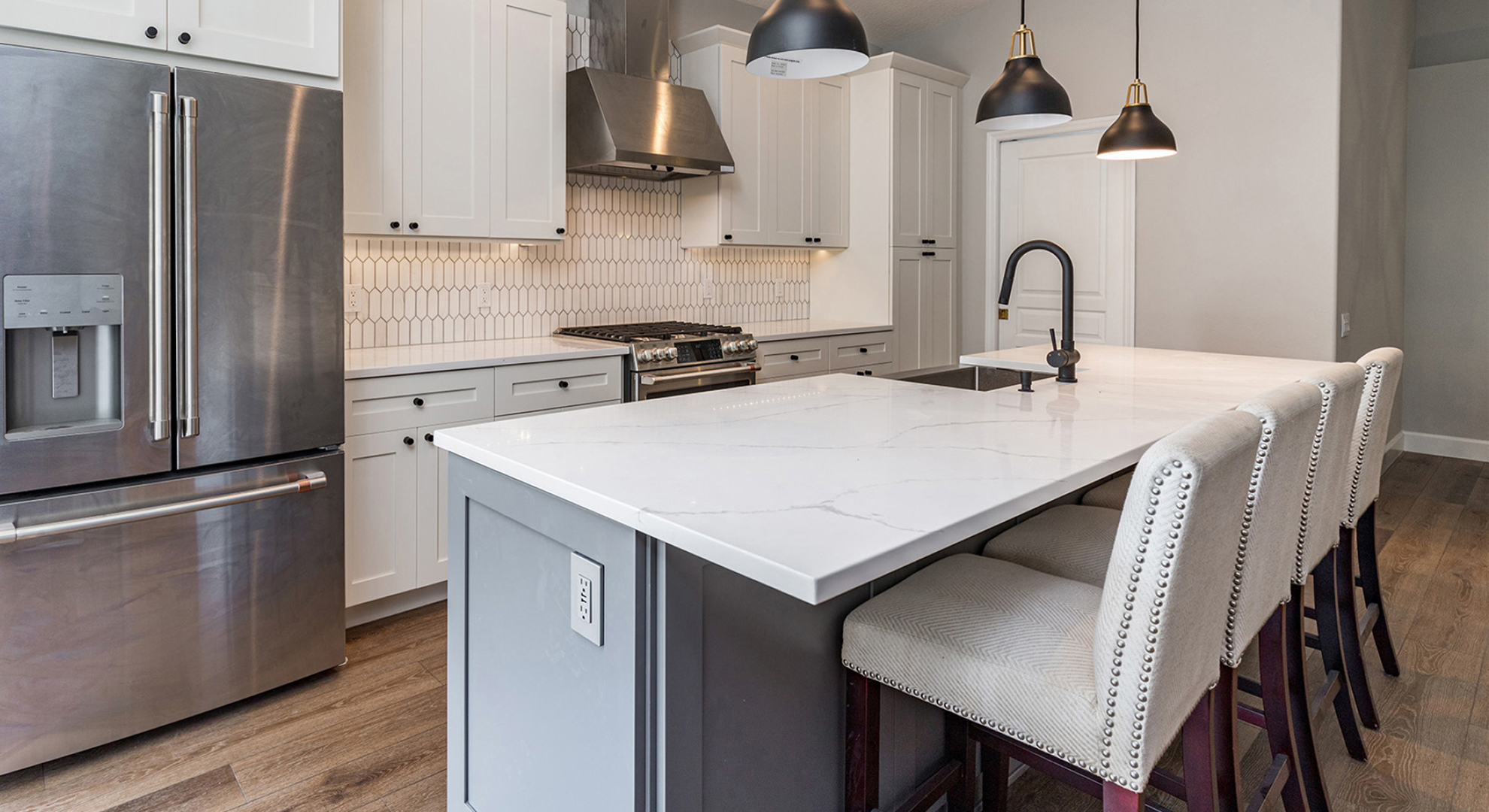 Elitecraft - Storm Gray Island- Shaker White